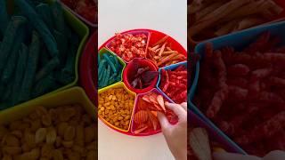 *SATISFYING* SPICY SNACK RESTOCK! #kitchen #snacks #spicyfood #spicy #snacktray #restock #asmr