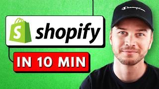 Shopify Tutorial For Beginners 2024 - Set up Your Store in 10 Minutes