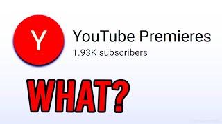 The SECRET YouTube Premieres Channel!