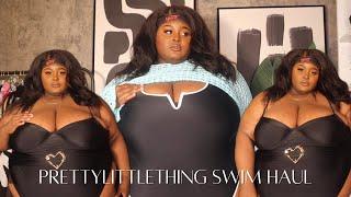 Apple Shaped Swimsuit Mini Haul || Prettylittlething Edition