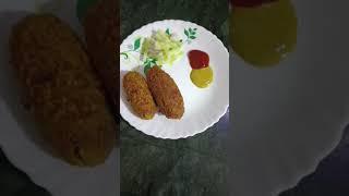 Home made 'Vegetable chop' #Amader Poribar