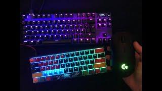 Apex Pro TKL vs Ducky One 2 Mini: Fortnite Competitive (HANDCAM)