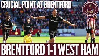 BRENTFORD 1-1 WEST HAM 1 | MATCH REVIEW | IMPROVEMENT