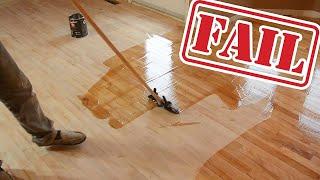 Wood Floor Refinishing FAILS! (YouTubers Called Out!)