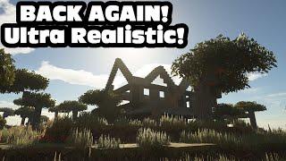 Let's Play! Ultra Realistic Survival Minecraft S1 E5 : Back Again! Stingray Productions