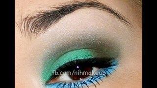 Look verde & azul!!!