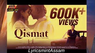 Qismat - Lyrical Video | Adnan Ahmad | Ft. Nabeel Afridi & Niharika | Latest Hindi Song 2020