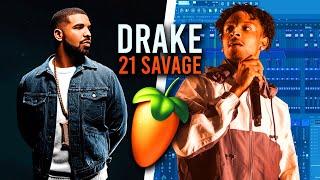 Drake and 21 Savage *Her Loss*  Beginner Beat Tutorial