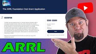 How To Apply for the ARRL Foundation Club Grant - Ham Radio Club Grant