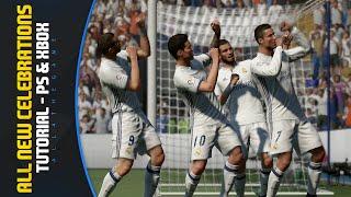 FIFA 17 NEW CELEBRATIONS TUTORIAL