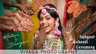 Mithun & Bhargavi - Sangeet Candid Wedding Photographers in Coimbatore - Vivaga