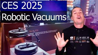 Robotic Vacuum News from CES 2025 - Narwal, Dreame, Roborock & Mova