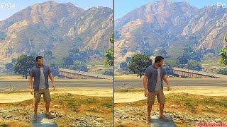 GTA 5 Pc Vs PS4 Graphics Comparison