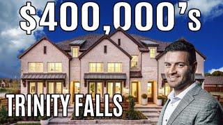 TRINITY FALLS | McKinney Texas |  Stunning New Construction Town Homes For Sale in McKinney TX!