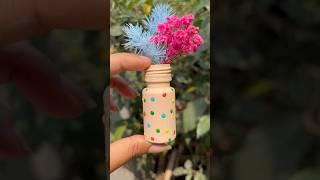 Reuse plastic bottle/Mini flower vase DIY #diy #craft #youtubeshorts #shorts #shortsfeed #reuse