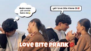 LOVE BITE PRANK ON ASHU  II मुझे ऐसा नहीं करना था  II a.s prank ￼