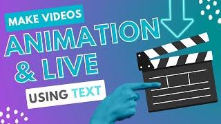 Steve AI - World's only AI tool for Animation and Live action Videos using Text