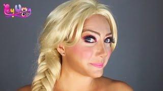 Elsa Makyajı - Elsa Makeup - Elsa Makeup Tutorial - ByUmy Makyaj Videoları