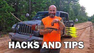 Traditional Bow Hacks And Tips for Recurve And Longbows