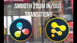 Smooth Zoom In/Out Transitions | DaVinci Resolve/Fusion