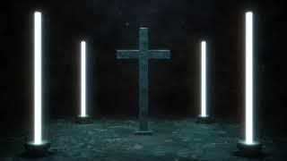 Cross Surrounded by Light Pillars || 1 Hour Worship & Meditation Background