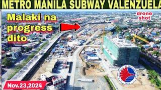 METRO MANILA SUBWAY UPDATE VALENZUELA STATION & DEPOT|Nov.23|build better more