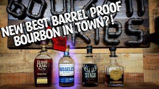 Which Barrel Proof Bourbon is Best?! Russell's vs. Stagg vs. Elijah vs. Jack!