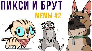 Пикси и Брут. Мемы #2 | Мемозг #371