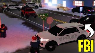 Police and FBI Set up a BAIT CAR! *ARMED Criminals* | Liberty County Roleplay (Roblox)