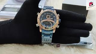 NAVIFORCE NF9181 Blue Color Watch || Easy Shopping Zone || Watch Unboxing in Bangladesh ||