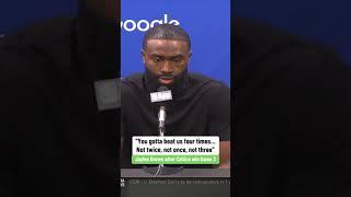Jaylen Brown had this to say after the Celtics’ dominating Game 3 victory