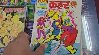 UNBOXING OLD RARE ORIGINAL PRINTS AND REPRINTS OF COMICS BOOKS #rajcomics #rarecomicbooks