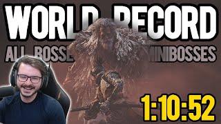 Sekiro All Bosses Speedrun in 1:10:52 World Record (Glitchless) [WORLD'S FIRST SUB 11]