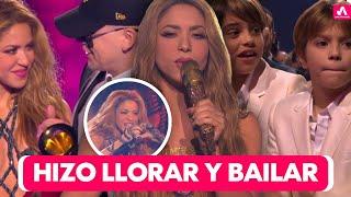 Así fue la Presentación: Shakira y sus hijos Conmueven a todos, Emotivas Palabras y Gran Sorpresa