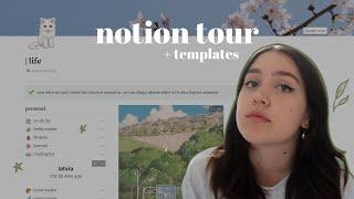 how i organise my life with notion | updated tour + templates