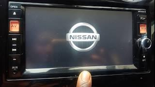 MC312D-W Nissan Radio Unlock SD card to change language to English for Dualis