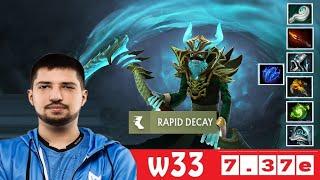 [DOTA 2] w33 the NECROPHOS [OFFLANE] [7.37e]