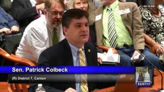 Colbeck testimony for true smart meter opt-out