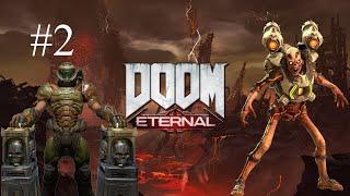 Прохождение DOOM ETERNAL #2 Демон В Управлении И Второй Жрец Преисподни