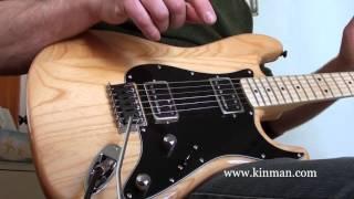 Kinman: P90-BUCKER Zero-Hum noiseless pickups