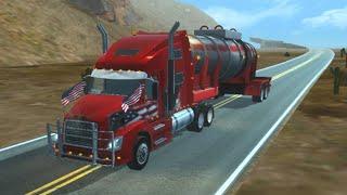 Truck Simulator USA Revolution - Driving Truck Transporting Gasoline - Car Game Android Gameplay