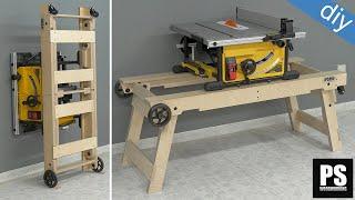 DIY Portable Table Saw Stand - Pt. 1