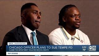 Chicago officer plans to sue Tempe PD over arrest for allegedly squealing tires