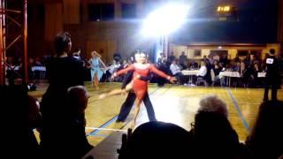 Dimitri Serre & Anna romanova rumba semi final Alsace international open 2016