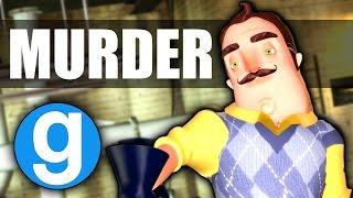 Hello Neighbor Garry's Mod Playermodel | Five Nights at Freddy's Gmod Murder with Subs