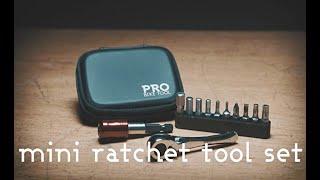 Pro Bike Tool Mini Ratchet Tool Set Reliable & Stylish Multitool Kit for Road & Mountain Bikes