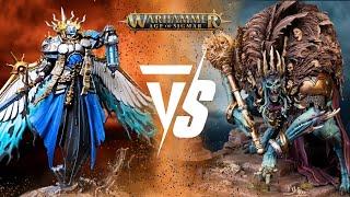 Stormcast Eternals (NEW) Vs Flesh Eater Courts: Age of Sigmar 2000pts Battle Report