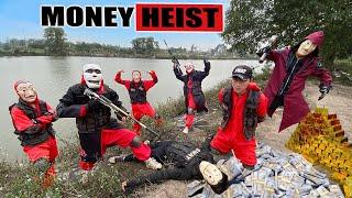 PARKOUR VS MONEY HEIST: Police raided and arrested the boss along with the money & drugs | Epic POV