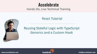 React Tutorial: Reusing Stateful Logic with TypeScript Generics and a Custom Hook