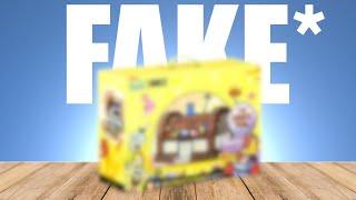 Building FAKE* LEGO SPONGEBOB Set! AreaX Krusty Krab